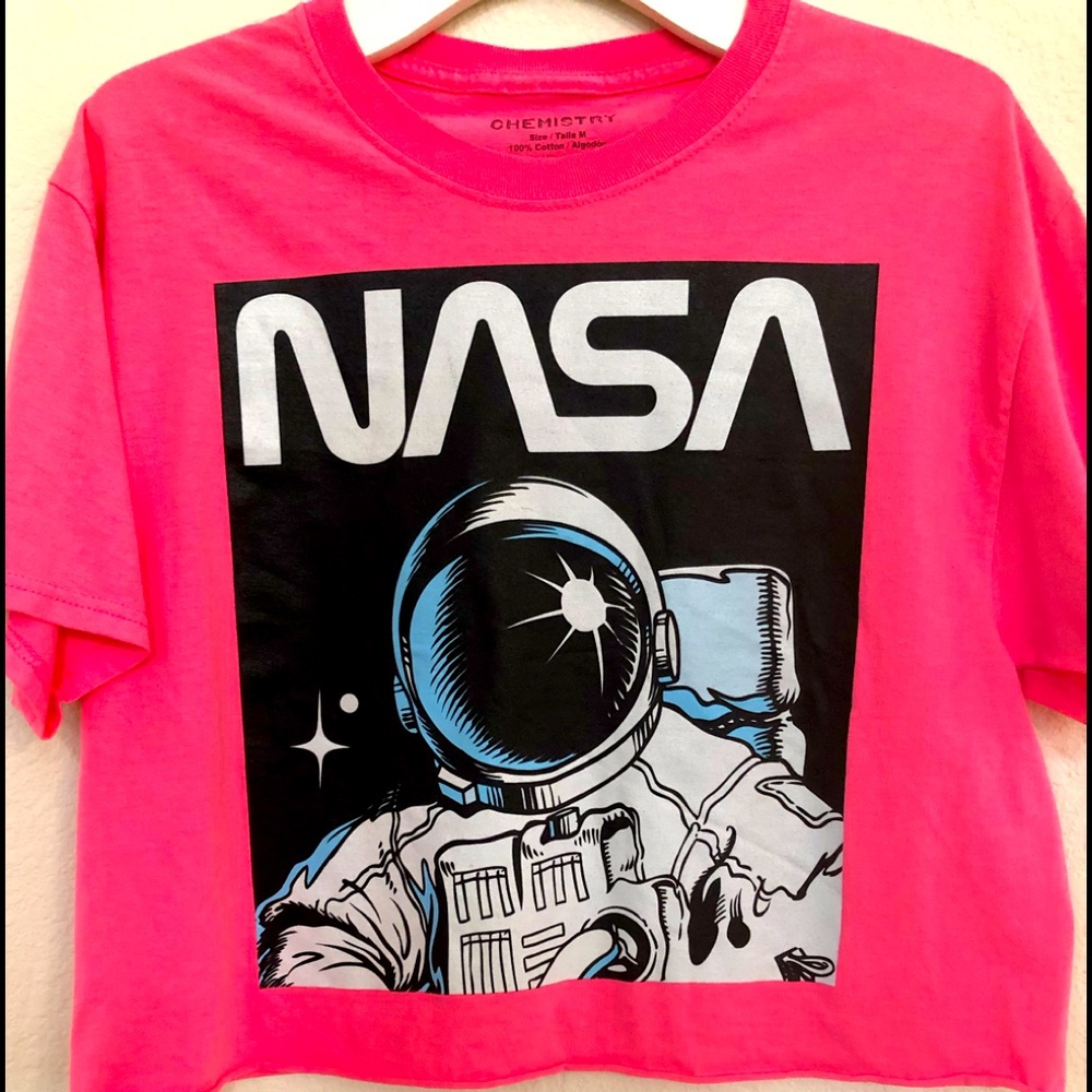 NASA , Crop tee, size medium